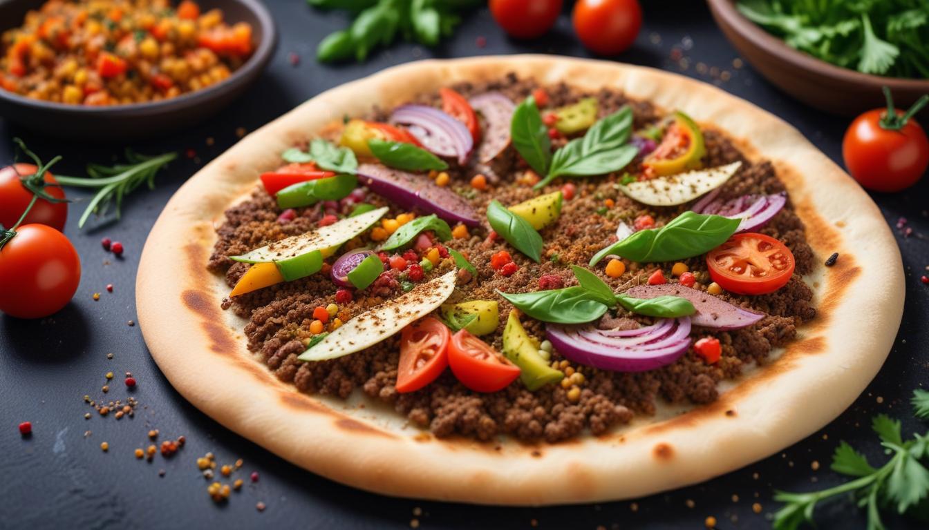 Lezzetli Zahterli Lahmacun Tarifi