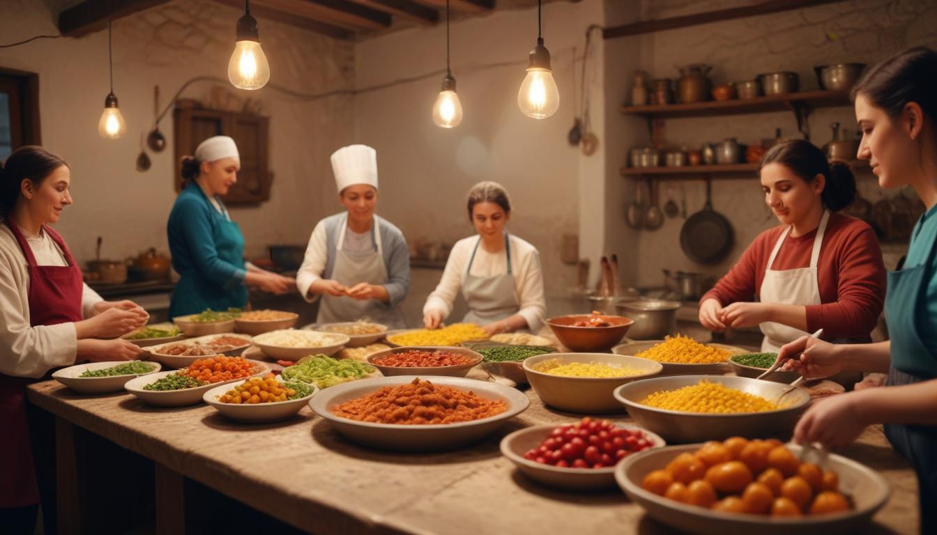 Kilis'te Yemek Tutkunları İçin Mutfağın Kapıları