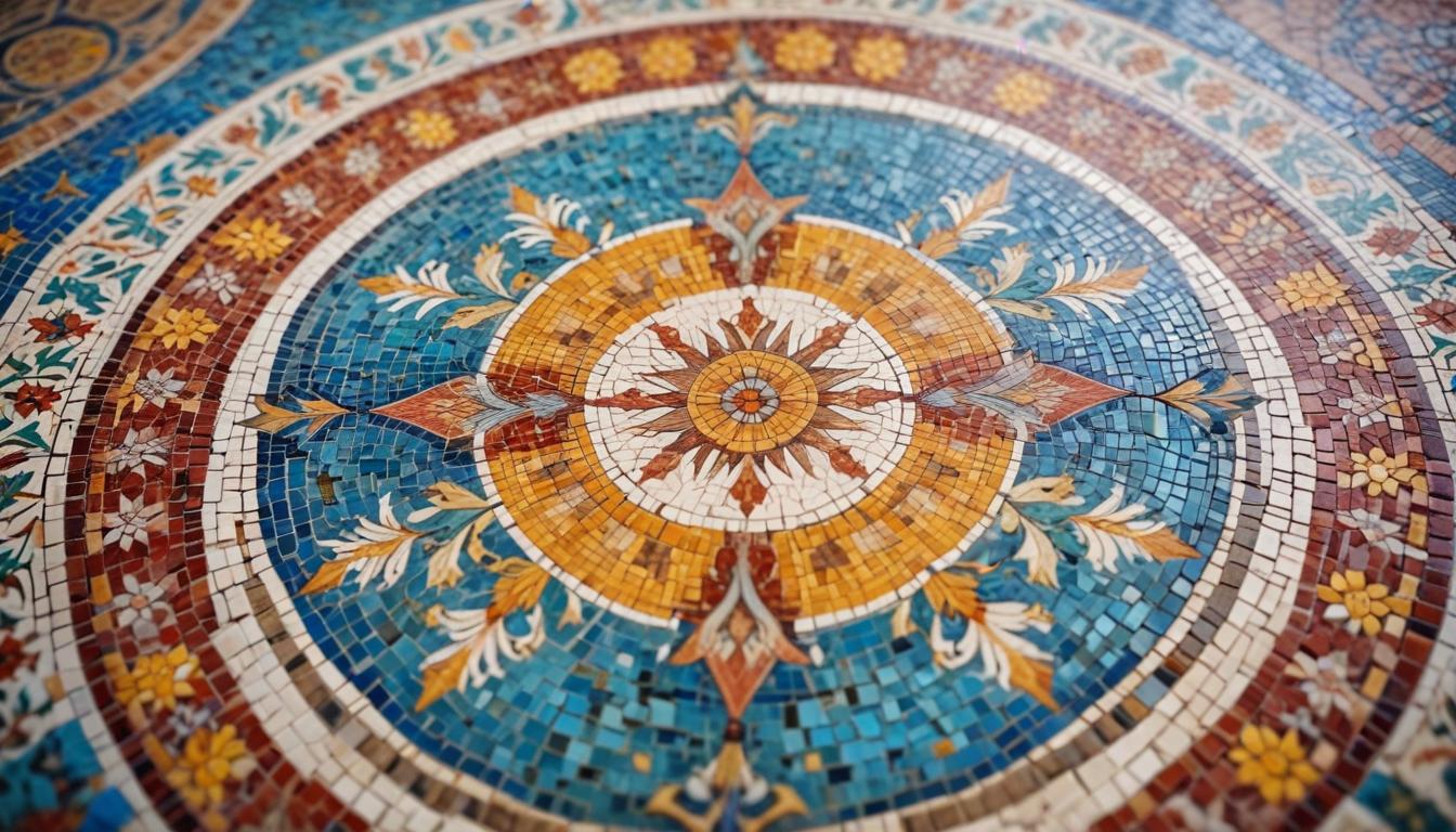 Kilis Mozaiklerinin Renkli Dünyası